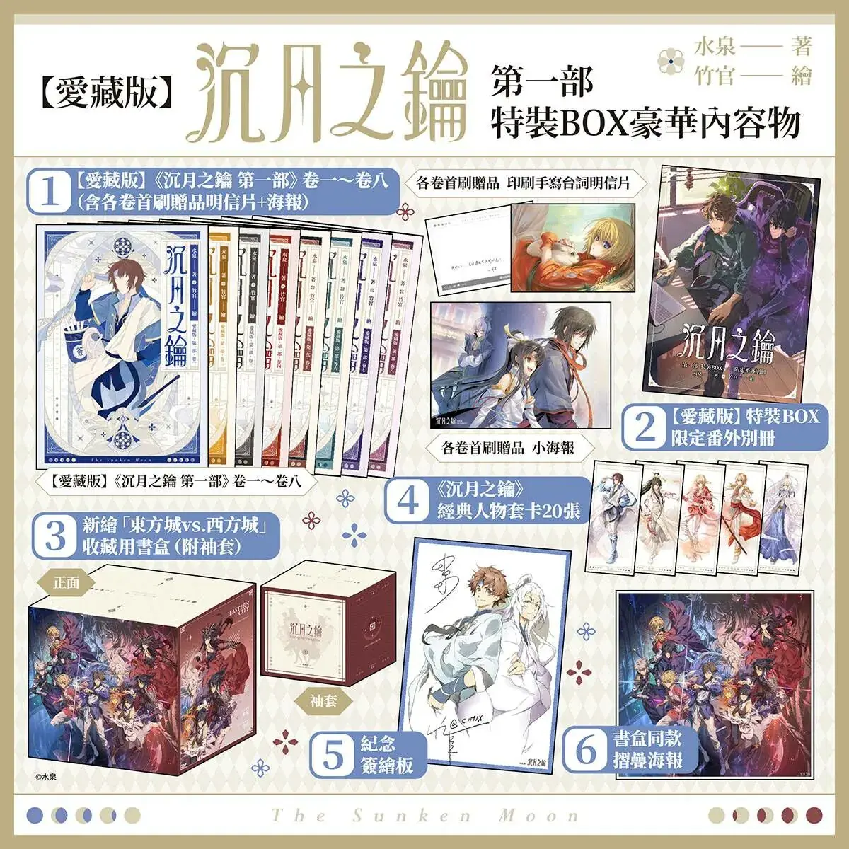 沉月之钥 第一部 特装BOX
